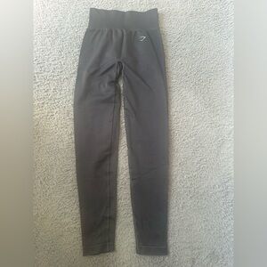 Gymshark Black Flex High Waisted Leggings With Booty Lift XS